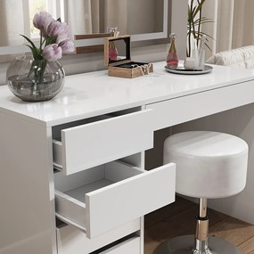 Stół jamający biały 120x55x75 sherry