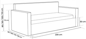 Łóżko młodzieżowe BOB II - 80x200