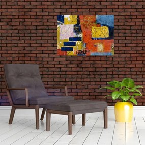 Obraz - Abstrakcja (70x50 cm)