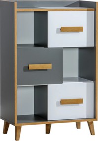 Komoda FIABA 90 cm do Salonu Sypialni Antracyt