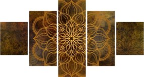 Obraz - Mandala radości (125x70 cm)