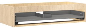 Mexen Box-A korpus szafki podumywalkowej 100 cm, 1 szuflada, dąb - 91AX0-1000-235-1-81