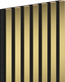 Mexen Lam-F lamele ścienne akustyczne 275 x 31,5 cm, filc 6 mm, Złoty - S105-275317-2812-057