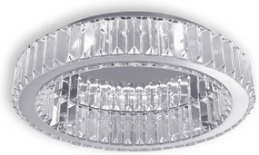 LAMPA KRYSZTAŁOWA PLAFON APP1744-C 50 cm CHROM