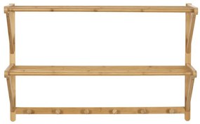 Wieszak B005 NAT, bambus