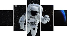 Obraz - Astronauta w kosmosie (125x70 cm)