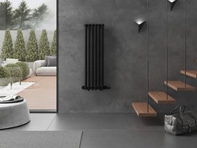 Mexen Nevada grzejnik dekoracyjny 1200 x 360 mm, 483 W, czarny - W201-1200-360-00-70