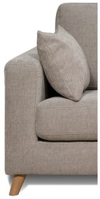 Szara sofa 157 cm Faria – Scandic