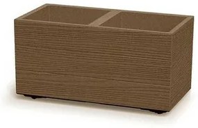 Doniczka MADERA CASE ECO WOOD 77 cm, brązowy, M