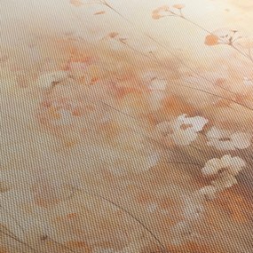 Obraz - Wzór dzikich kwiatów (170x50 cm)