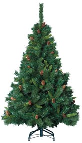 Sztuczna choinka na metalowym stojaku, gęsta, 150 cm