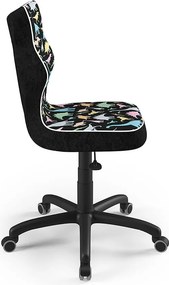 Obrotowe krzesło do biurka Petit Black rozmiar 5 (146-176,5 cm) wzory