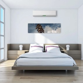 Obraz - Palmowy dramat (170x50 cm)