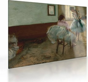 Obraz na szkle - Edgar Degas, The Dance Lesson, reprodukcje (70x50 cm)