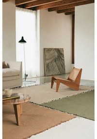 Kremowy bawełniany dywan tkany ręcznie 170x240 cm Handloom – Lorena Canals
