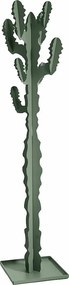 Kaktus wieszak stojący 170 cm, zielone żelazo, nowoczesny dekoracyjny design, sypialnia, biuro, przedpokój, made in Italy