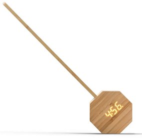 Bambusowa lampa stołowa LED (wysokość 39,5 cm) Octagon One – Gingko