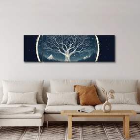 Obraz – Magiczne drzewo z jeleniem II. (170x50 cm)