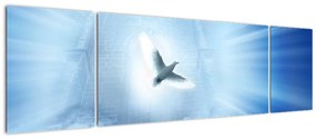 Obraz - Boska gołębica (170x50 cm)