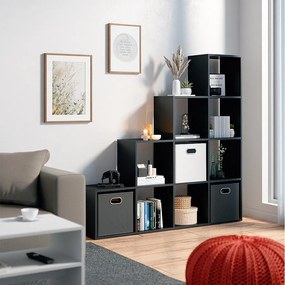 Półka na schody czarny 142.5x29x140