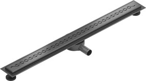 Mexen Flat 360° M18 odpływ liniowy obrotowy 100 cm, gun gray szczotkowany - 1E23100-40