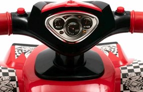 Baby Mix Odpychacz dziecięcy z dźwiękiem Quad, niebieski