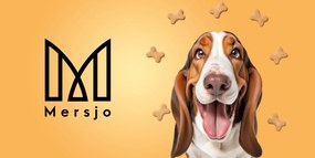 MERSJO kość do żucia dla psa ze żwaczem i multiwitaminą 13,5cm - witalność