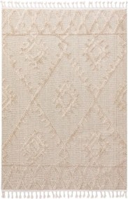 Prostokątny dywan Oyo C w kremowym kolorze