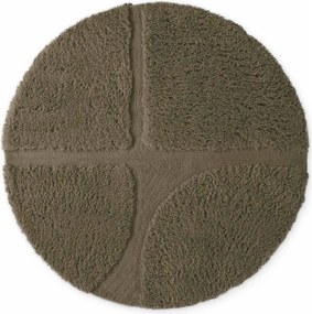 Okrągły dywan tkany ręcznie w kolorze khaki ø 160 cm Lambeth Jasper – Ted Baker