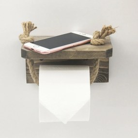 Uchwyt na papier toaletowy Acel Walnut