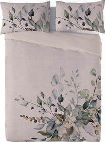 Pościel z mieszanki bawełny i lnu Wiązanka, 160 x 200 cm, 2 szt. 70 x 80 cm