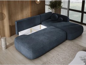 Narożnik BLOOM z funkcją spania układ L Prawy Tkanina CLOUD 97