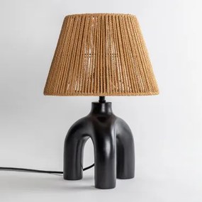 Lampa Stołowa Armeida Czarna - Sklum