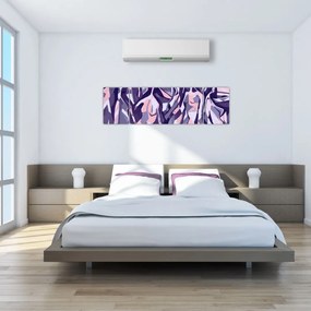 Obraz - Abstrakcyjne kobiety (170x50 cm)
