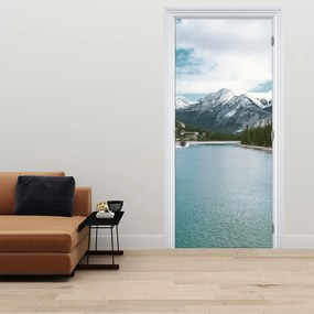 Fototapeta na drzwi - Górski krajobraz (95x205cm)