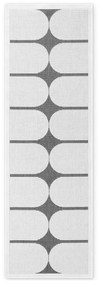 Czarno-biały chodnik odpowiedni na zewnątrz 80x250 cm Duet Bowen – NORTHRUGS