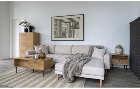 Szafka w dekorze dębu w naturalnym kolorze 80x130 cm Kyoto – House Nordic