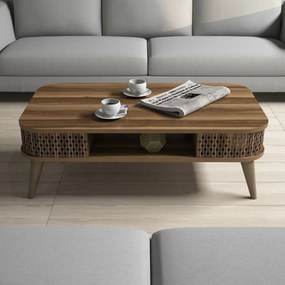 Stolik konferencyjny Eylul Walnut