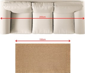Dywan Corton camel 80x150 cm