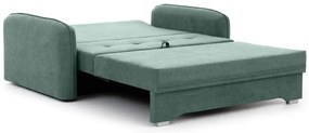 Sofa rozkładana z funkcją spania LAINE zielona ELTAP