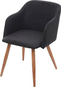 Krzesło do jadalni MCW-D71,  antracyt/szary