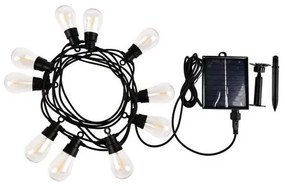 Rabalux 77165 zewnętrzny solarny łańcuch dekoracyjny LED Zirc, 3,6 W, 2700 K, 35 lm, IP44