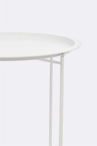 Stalowy okrągły stolik ogrodowy ø 46 cm Austin – Bizzotto