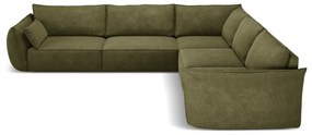 Zielony narożnik (róg zmienny) Vanda – Mazzini Sofas