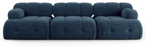 Ciemnoniebieska sofa 288 cm Ferento – Cosmopolitan Design