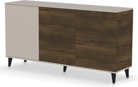 Komoda z ryflowaniem Random 2 KM-1 Halmar