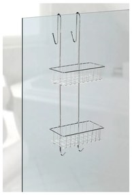 2-poziomowa wisząca półka łazienkowa Wenko Caddy Alto