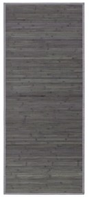 Zielony/szary bambusowy dywan 75x175 cm – Casa Selección
