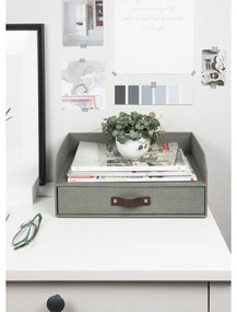 Kartonowy organizer na dokumenty z szufladką Walter – Bigso Box of Sweden