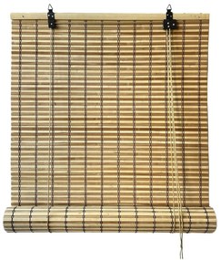 Bambusowa roleta w naturalnym kolorze 120x160 cm Java – Gardinia